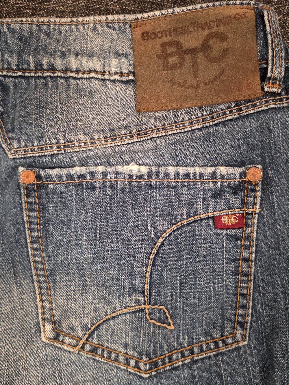 Bootheel Trading Co. Sheryl Crow Liberty Bootcut Jeans Size 12 32" Inseam